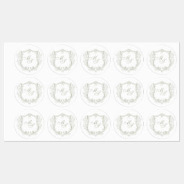 Wedding Monogram ラベル