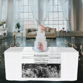 Wedding Newspaper Fun Photo Table Runner Sign タペストリー