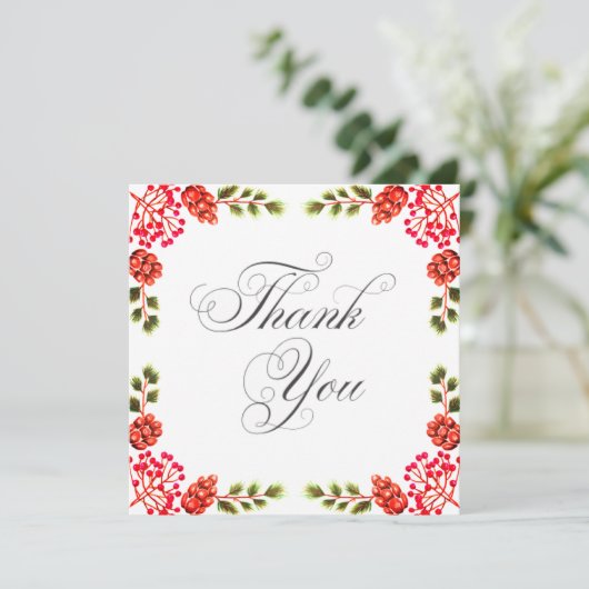 Wedding or Shower Thank you cards 招待状 (スタンド正面)