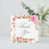 Wedding or Shower Thank you cards 招待状 (スタンド正面)