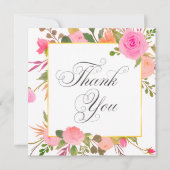 Wedding or Shower Thank you cards 招待状 (正面)