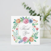 Wedding or Shower Thank you cards 招待状 (スタンド正面)