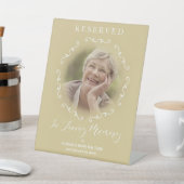 Wedding Ornamental Reserved Seat Tribute Loved One 台座サイン (インサイチュ)