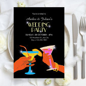 Wedding party 招待状