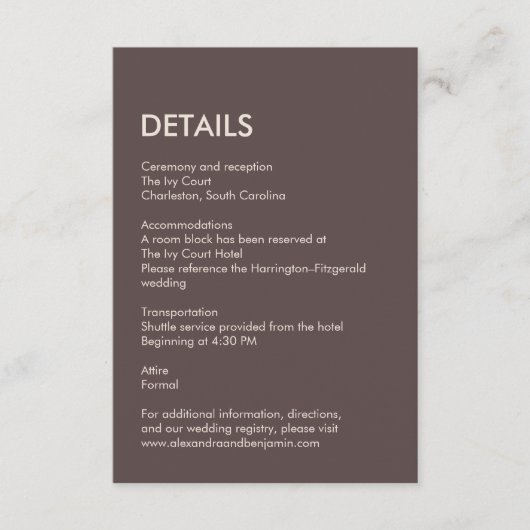 Wedding Peacock Botanical | Couture Enclosure Art エンクロージャーカード (正面)