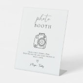 Wedding Photo Booth Tabletop sign 台座サイン (正面)
