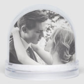 WEDDING PHOTO CUSTOM SNOW GLOBE (正面)