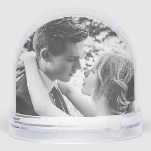 WEDDING PHOTO CUSTOM SNOW GLOBE (裏面)