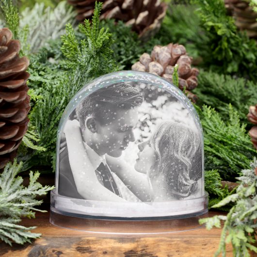 WEDDING PHOTO CUSTOM SNOW GLOBE (冬)