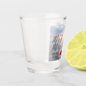 Wedding Photo Personalized氏および夫人 ショットグラス (左)