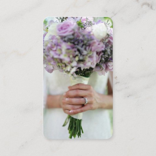 Wedding Photo Sharing With QR Code And Picture エンクロージャーカード (裏面)