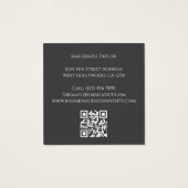 Wedding Photographer 2 Photo Personalized QR Code (裏面)