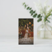 Wedding Photographer Business Card 名刺 (スタンド正面)