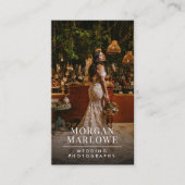 Wedding Photographer Business Card 名刺 (正面)