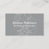 Wedding Photographer Modern Minimalist 名刺 (正面)