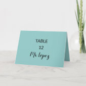 Wedding Place Card Paper - Table Decorations サンキューカード (正面)