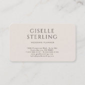 Wedding Planner  名刺 (正面)