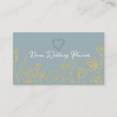 Wedding Planner Business Card 名刺 (正面)