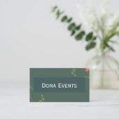Wedding Planner Business Card 名刺 (スタンド正面)