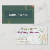 Wedding Planner Business Card 名刺 (正面/裏面)