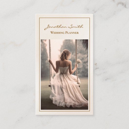Wedding Planner Business Card 名刺 (正面)
