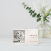 Wedding Planner Business Card 名刺 (スタンド正面)