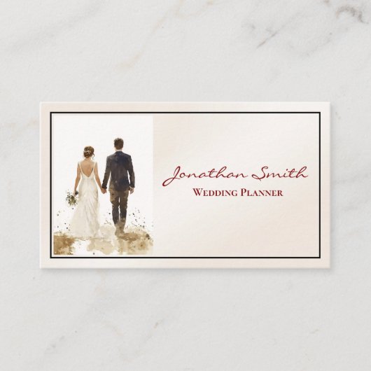 Wedding Planner Business Card 名刺 (正面)