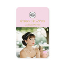 Wedding Planner  Photo Pink QR Code