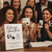 Wedding Polaroid Photo Guest Book ポスター