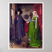 Wedding Portrait by Jan Van Eyck - ポスター (正面)