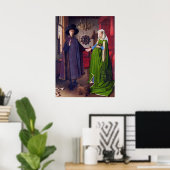Wedding Portrait by Jan Van Eyck - Poster Art ポスター (ホームオフィス)