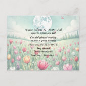 Wedding Postponement Fall Colors 案内ポストカード (正面)