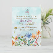 Wedding Reception  Invitations  招待状 (スタンド正面)