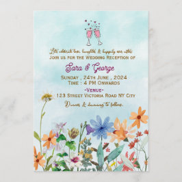Wedding Reception  Invitations  招待状