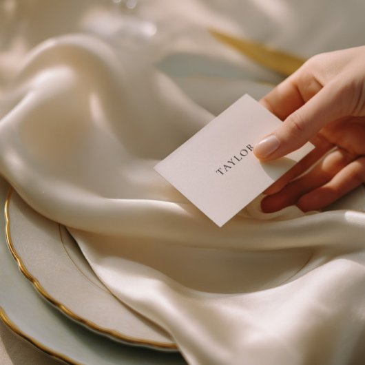 Wedding Reception Mini Guest's Profile Card 4 in 1 案内状