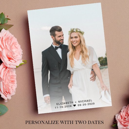 Wedding Reception Photo QR Code Pink 案内状