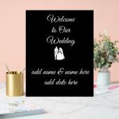 Wedding / Reception Sign アクリルサイン (ウェディング)