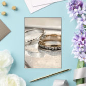 wedding rings アクリル招待状 (インサイチュ (ウェディング))