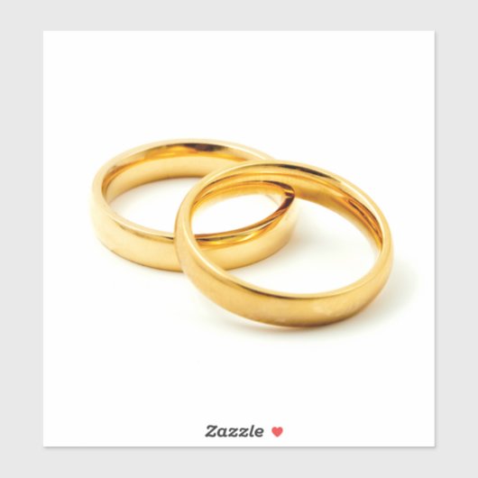 Wedding rings シール (シート)