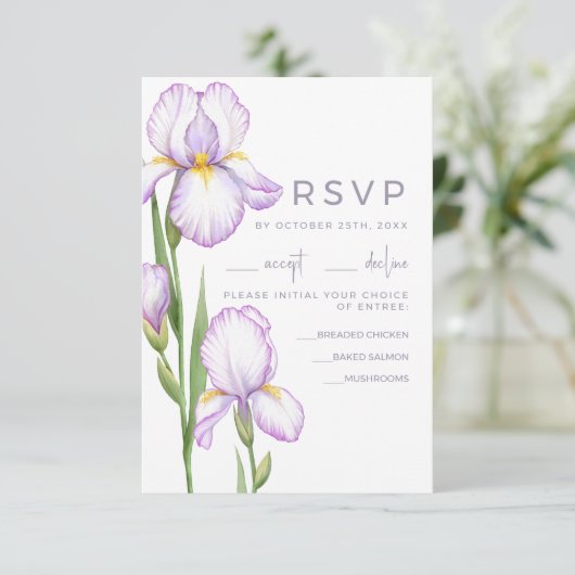 Wedding RSVP Cards (スタンド正面)