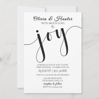 Wedding, Sage Green, Modern, Typography, Script, 招待状