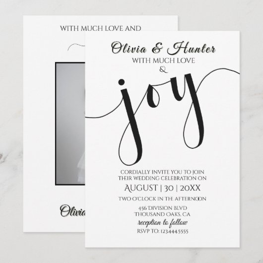 Wedding, Sage Green, Modern, Typography, Script, 招待状 (正面/裏面)