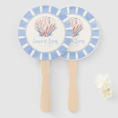 Wedding shell ハンドファン (正面&裏面)