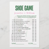 Wedding Shoe Game Tennis Bridal Shower Game (正面)
