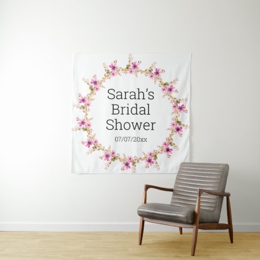 Wedding shower personalized tapestry タペストリー (インサイチュ)
