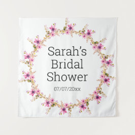 Wedding shower personalized tapestry タペストリー