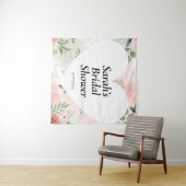 Wedding shower wall poster personalized タペストリー (インサイチュ(横))