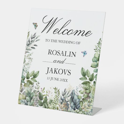 Wedding Sign 台座サイン (正面)