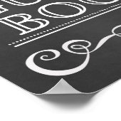 Wedding Sign – Sign Our Guestbook Chalkboard Sign ポスター (角)