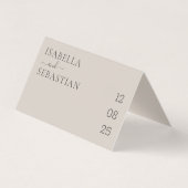 Wedding Soft Beige QR Code Playlist (裏面)